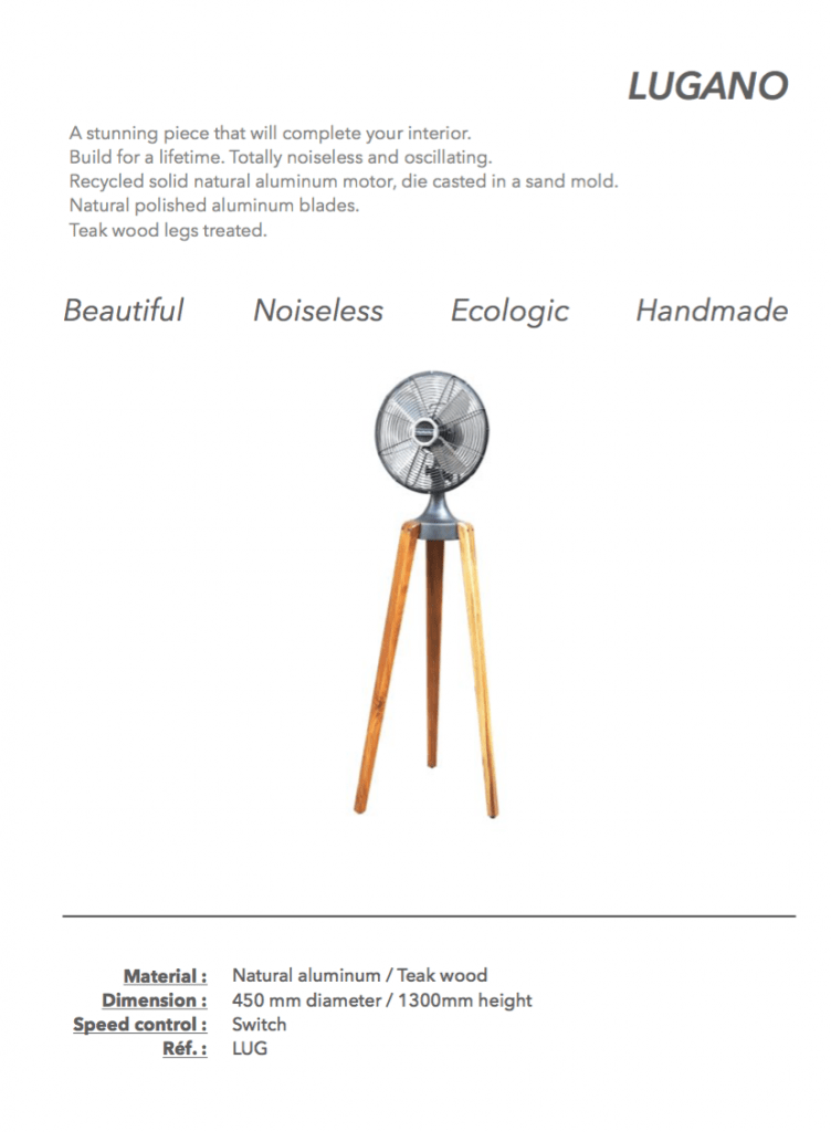 ventilatori roma design marcos